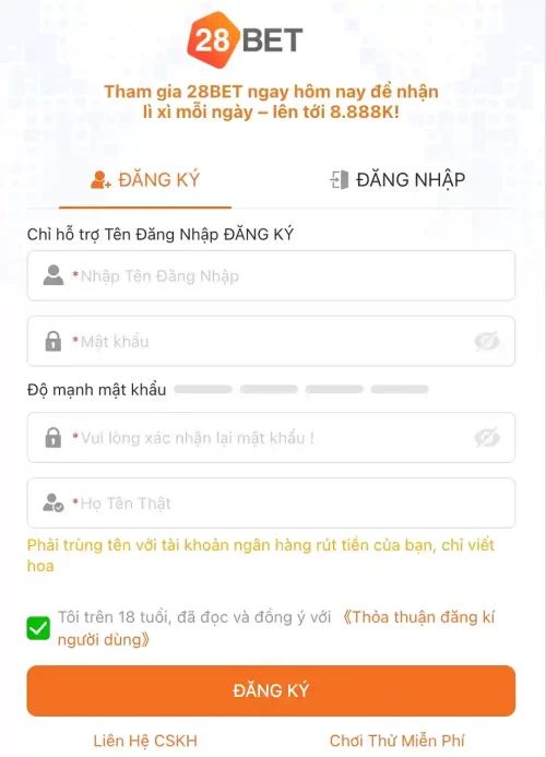 28BET Đăng Ký – Tham Gia Ngay Cổng Cá Cược Uy Tín Hàng Đầu Châu Á